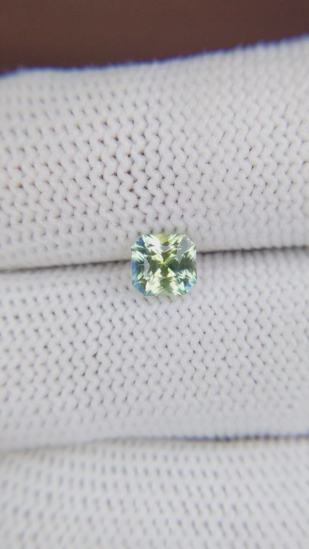 1.20 Ct. Bi Color Sapphire from Madagascar Size Video