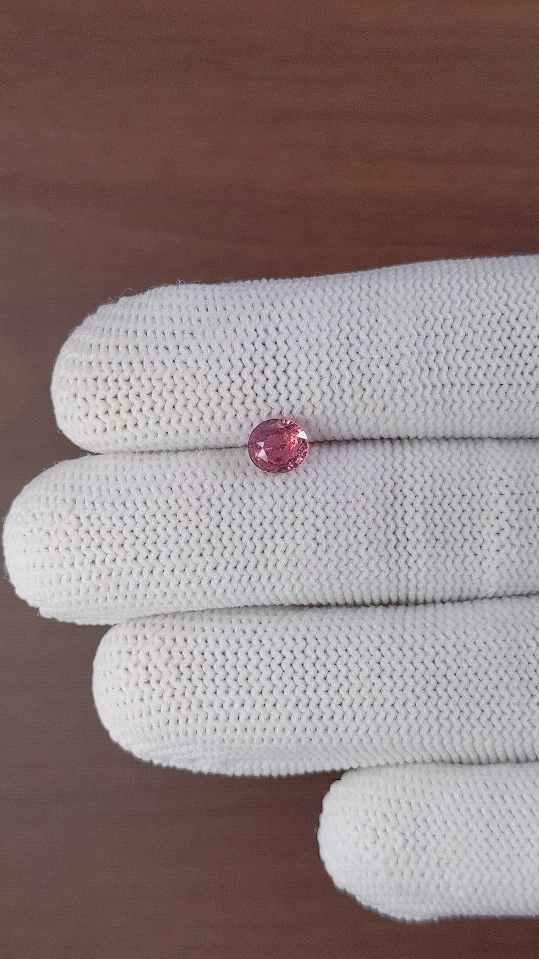 1.13 Ct. Pink Sapphire from Madagascar Size Video