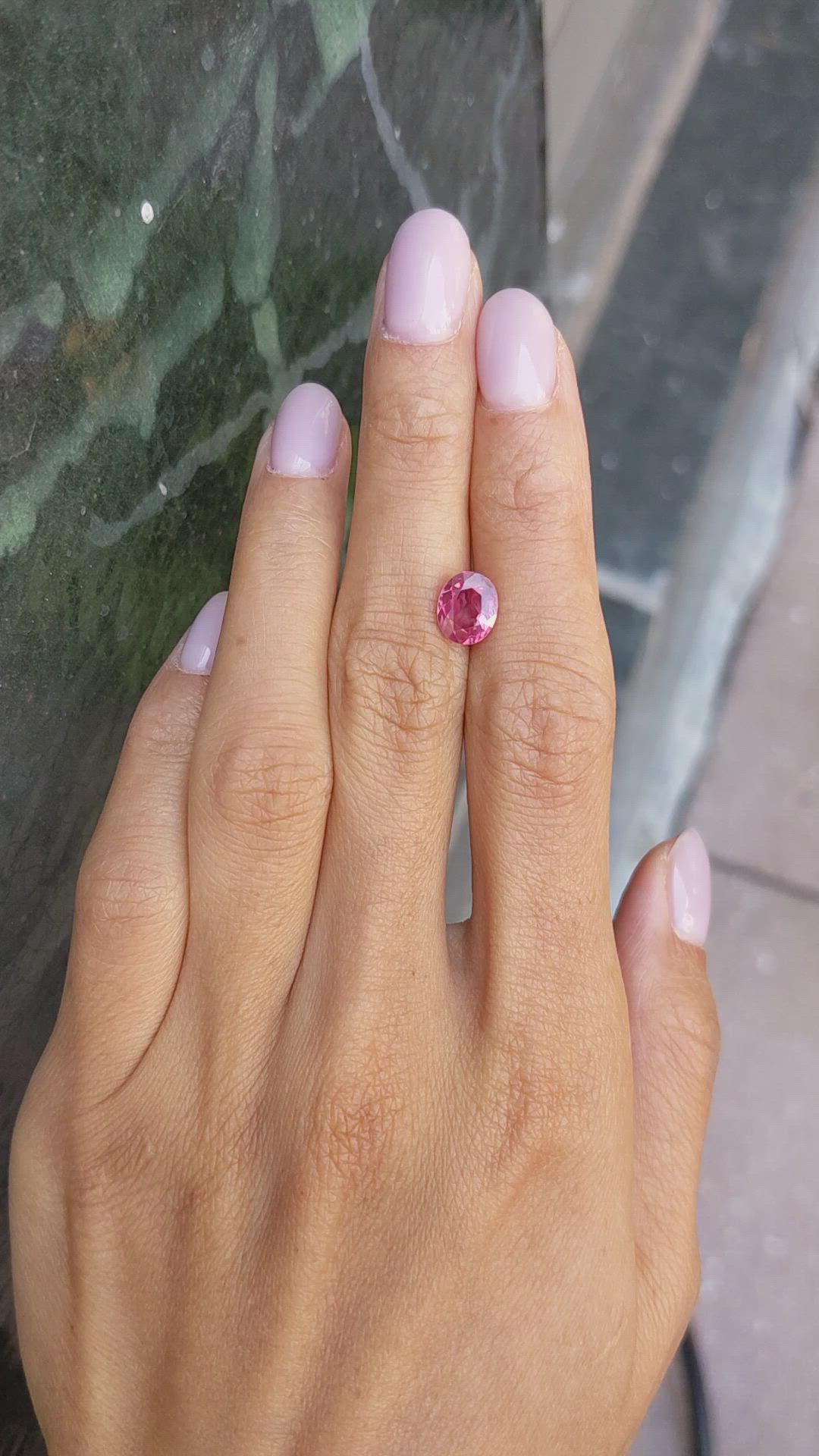 2.18 Ct. Padparadscha Sapphire from Mozambique Size Video