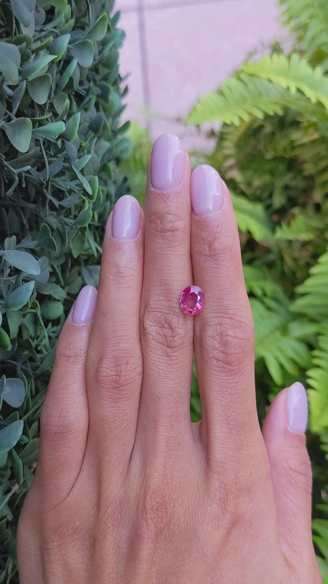 2.18 Ct. Padparadscha Sapphire from Mozambique Size Video