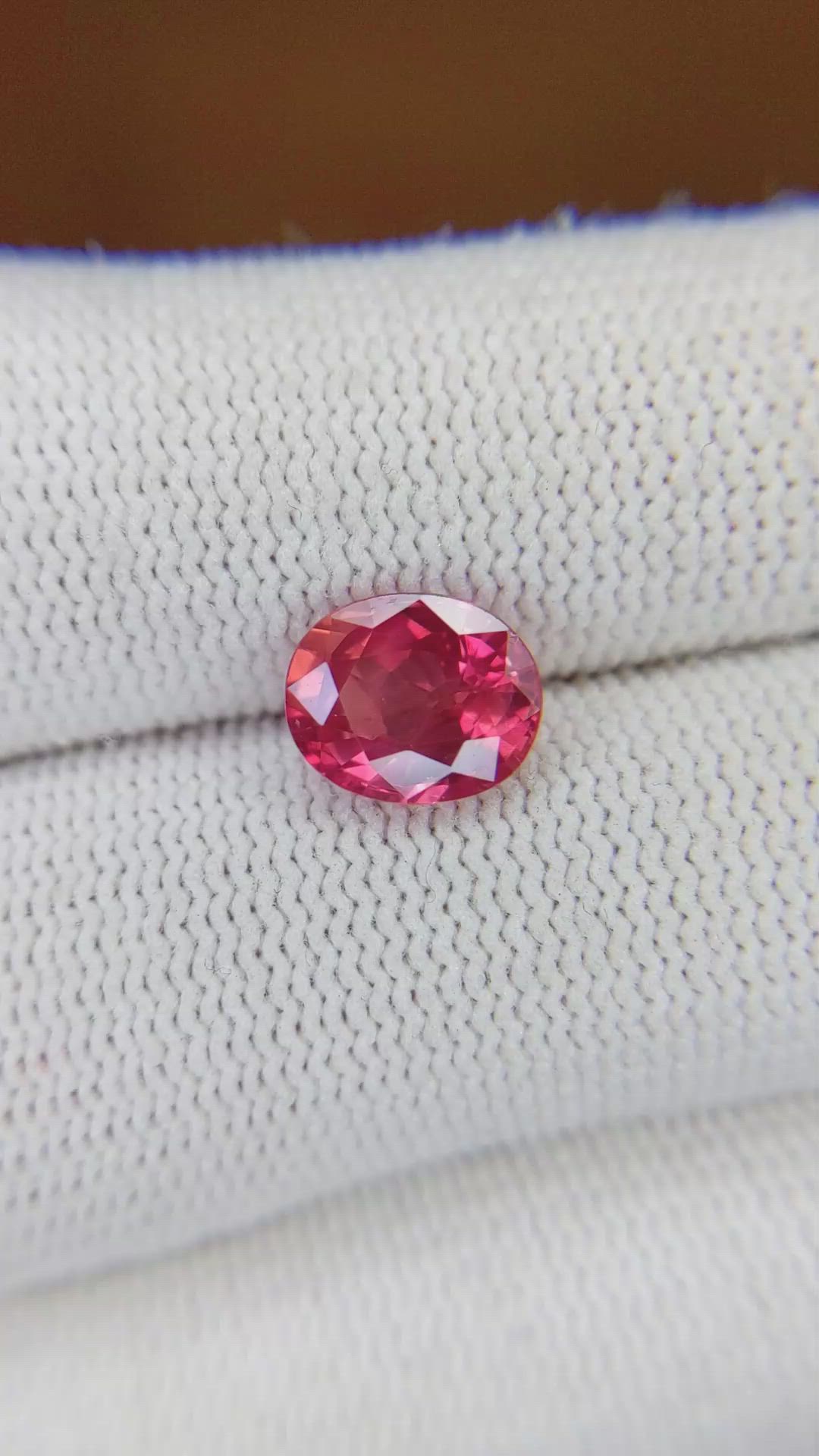 2.18 Ct. Padparadscha Sapphire from Mozambique Size Video