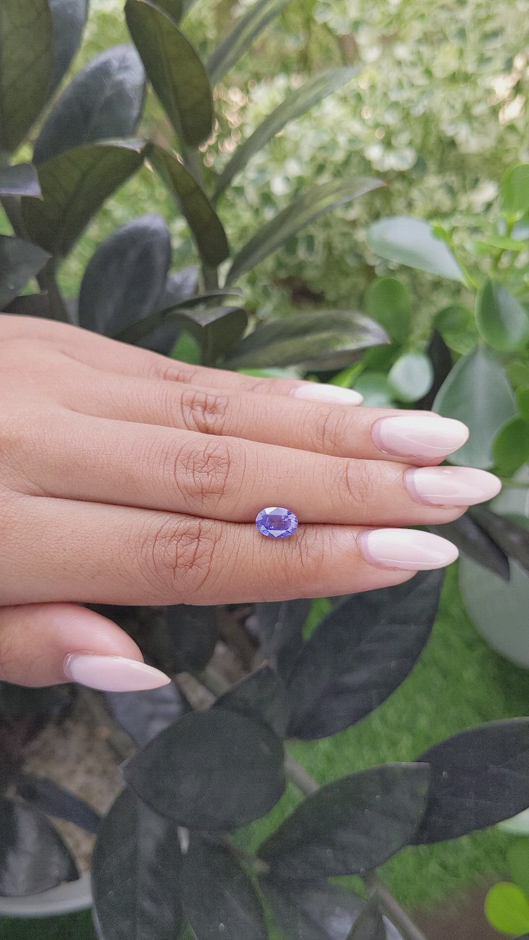 1.50 Ct. Color Change Sapphire from Africa Size Video