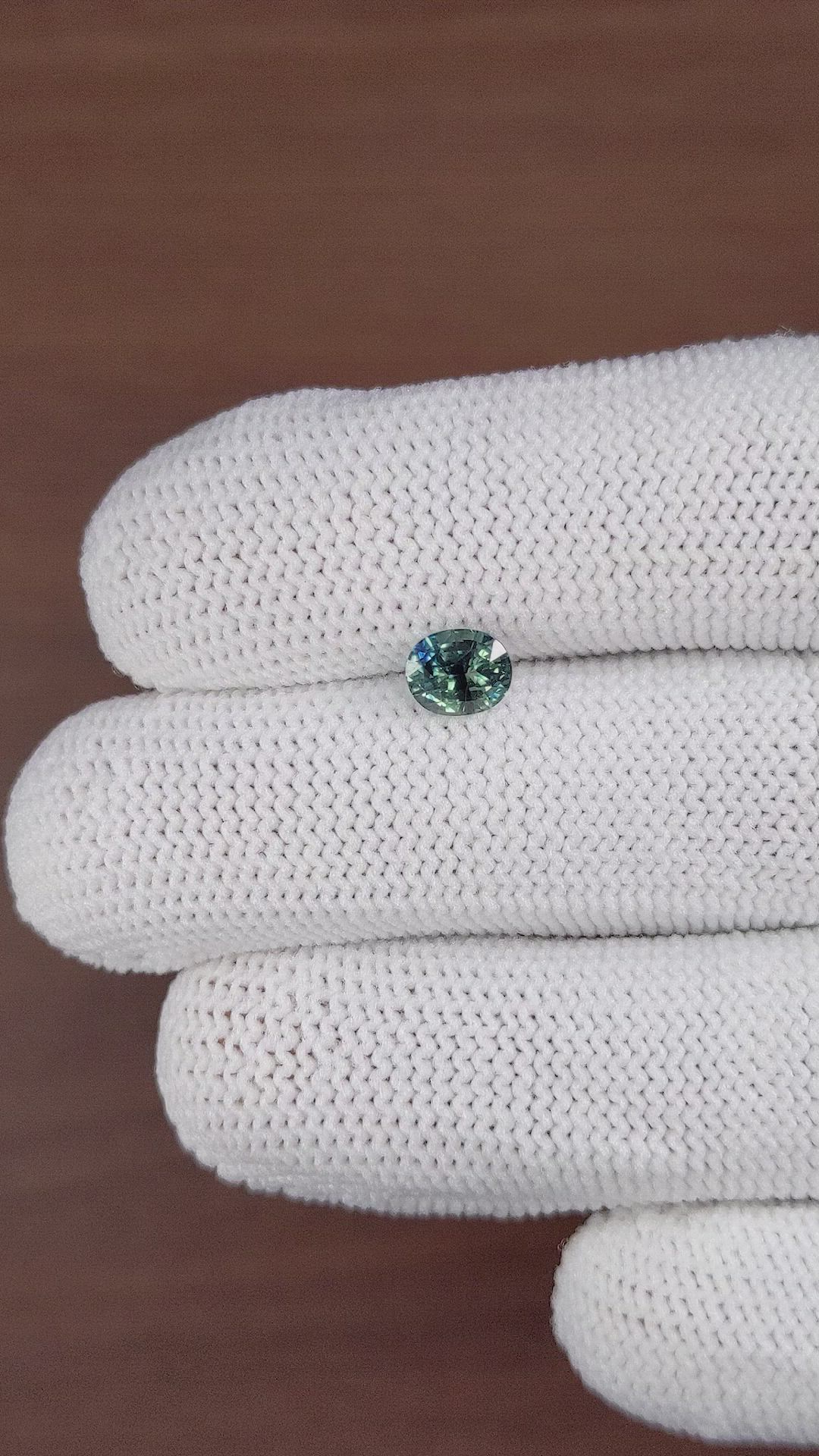 1.10 Ct. Bi Color Sapphire from Madagascar Size Video