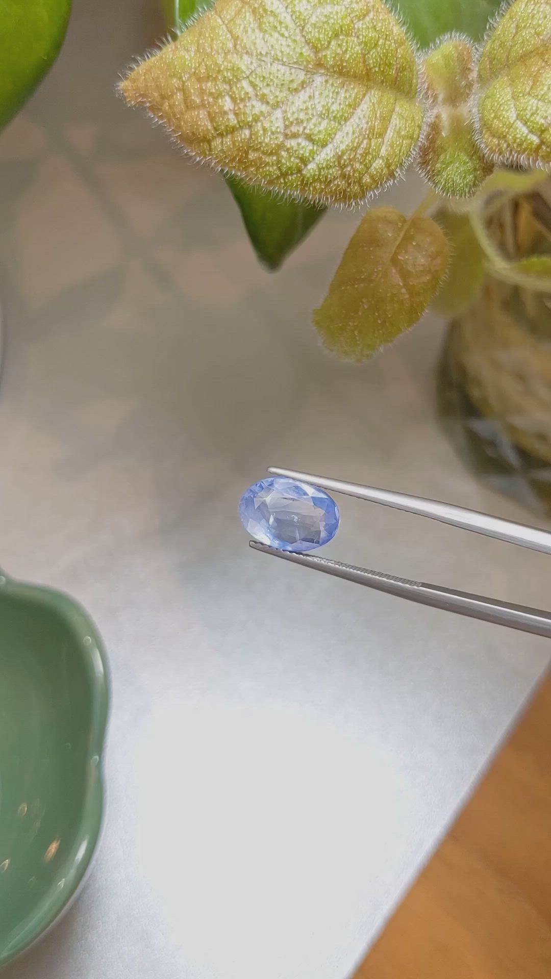 4.45 Ct. Blue Sapphire from Kashmir Size Video