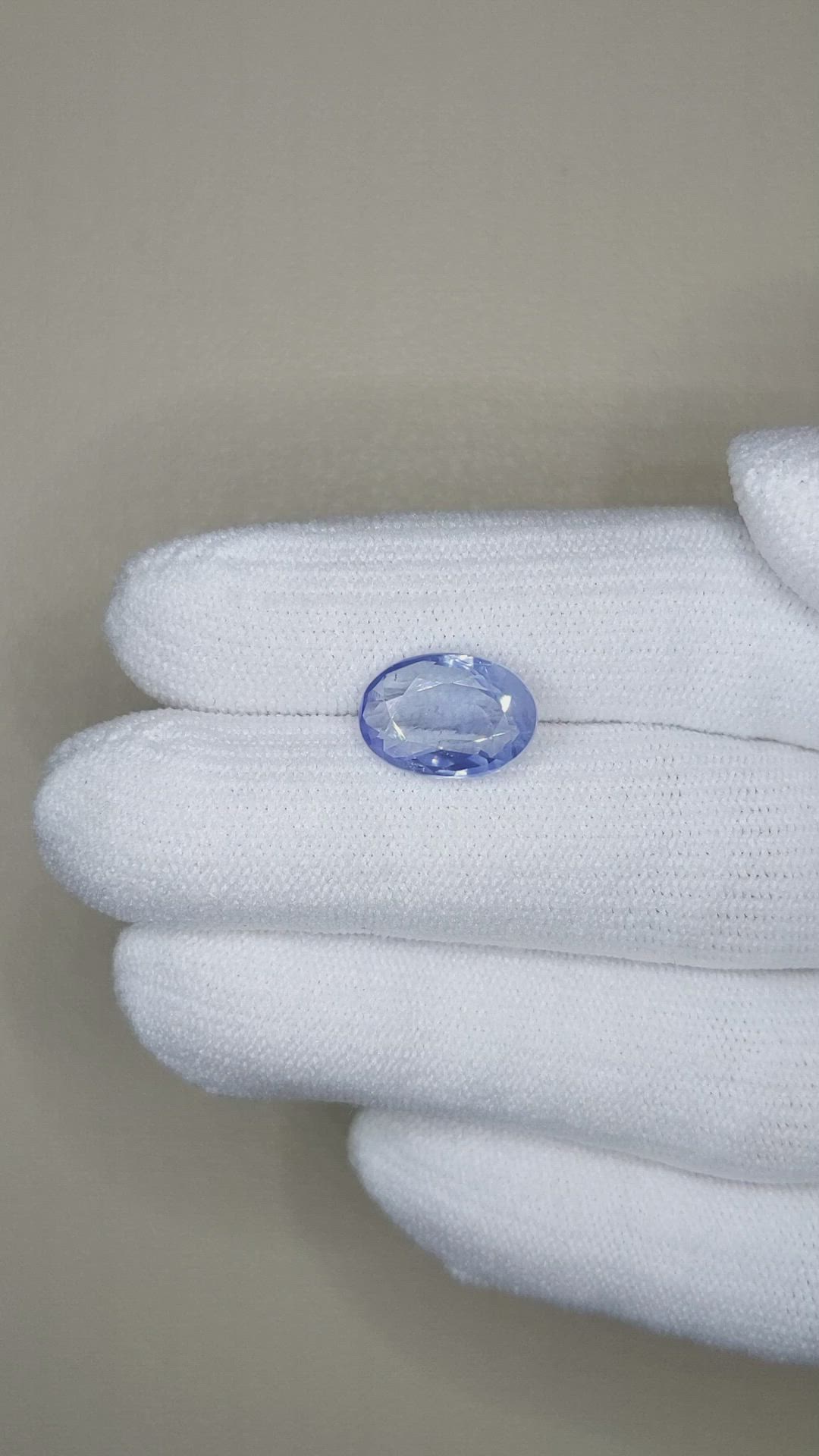4.45 Ct. Blue Sapphire from Kashmir Size Video