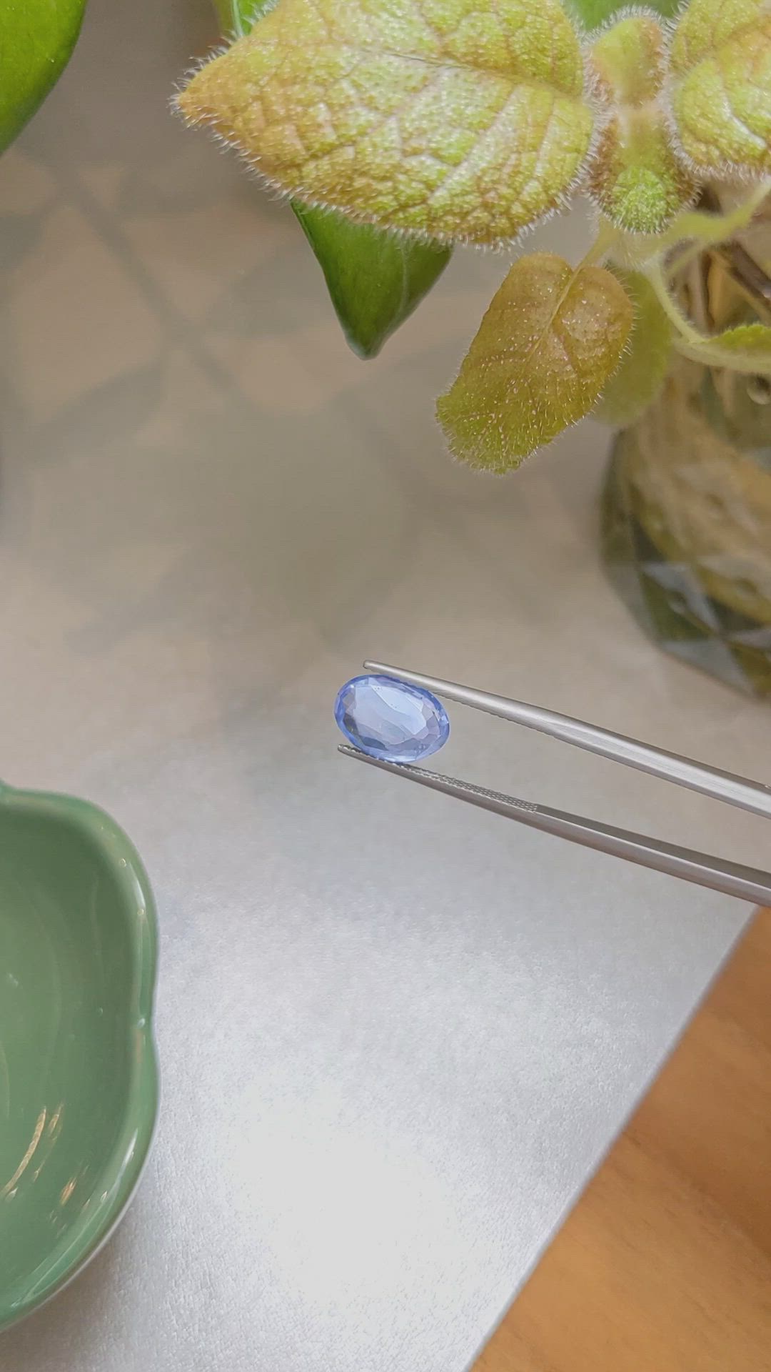 4.45 Ct. Blue Sapphire from Kashmir Size Video