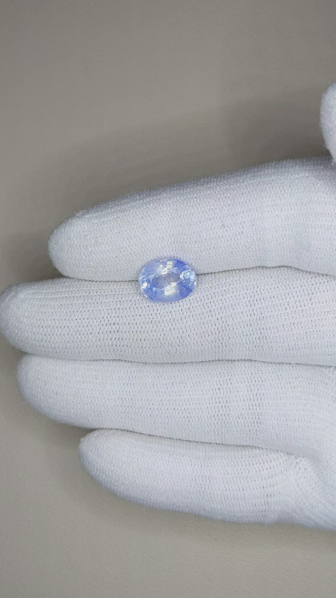 4.22 Ct. Blue Sapphire from Kashmir Size Video