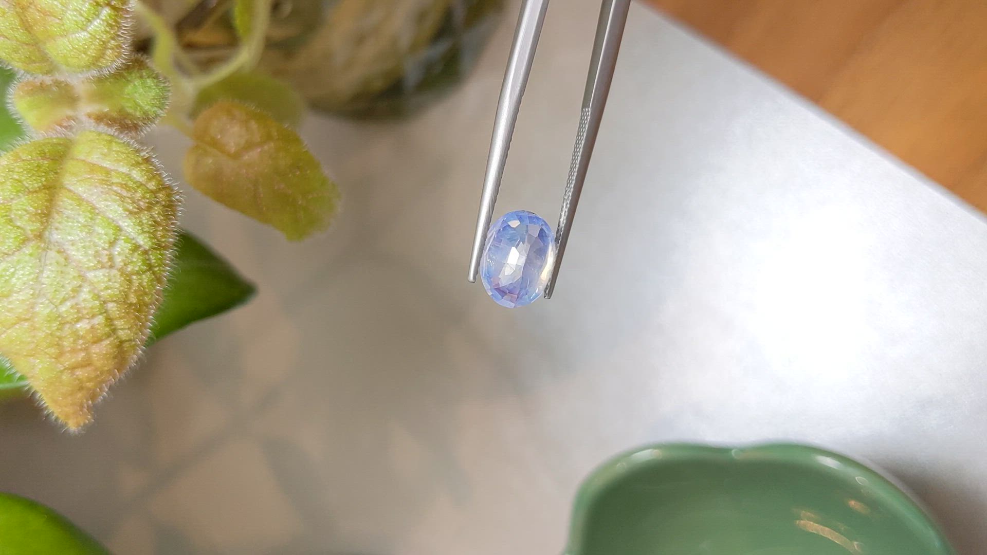 4.22 Ct. Blue Sapphire from Kashmir Size Video