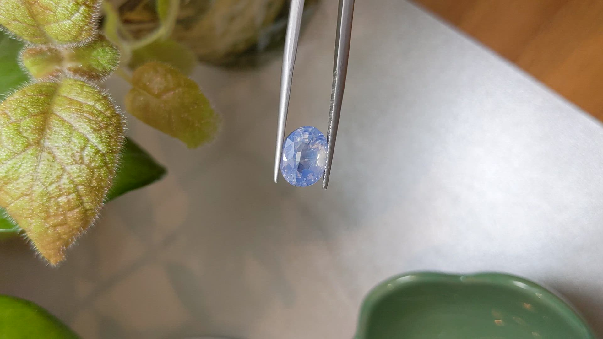 4.22 Ct. Blue Sapphire from Kashmir Size Video