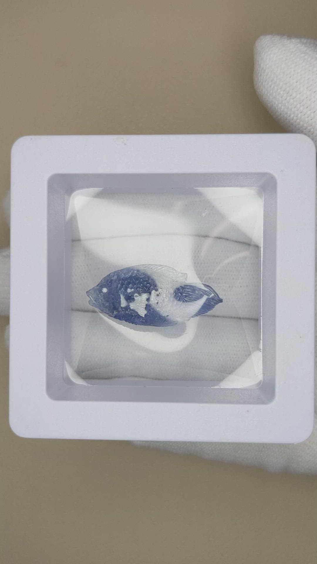 2.60 Ct. Blue Sapphire from Ceylon (Sri Lanka) Size Video