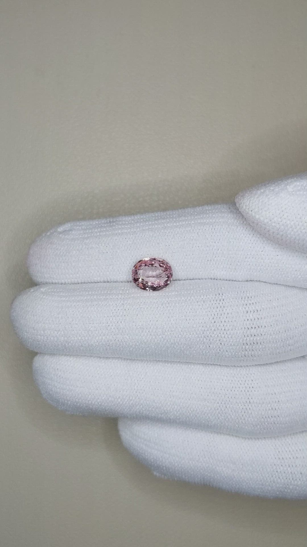 2.01 Ct. Padparadscha Sapphire from Madagascar Size Video