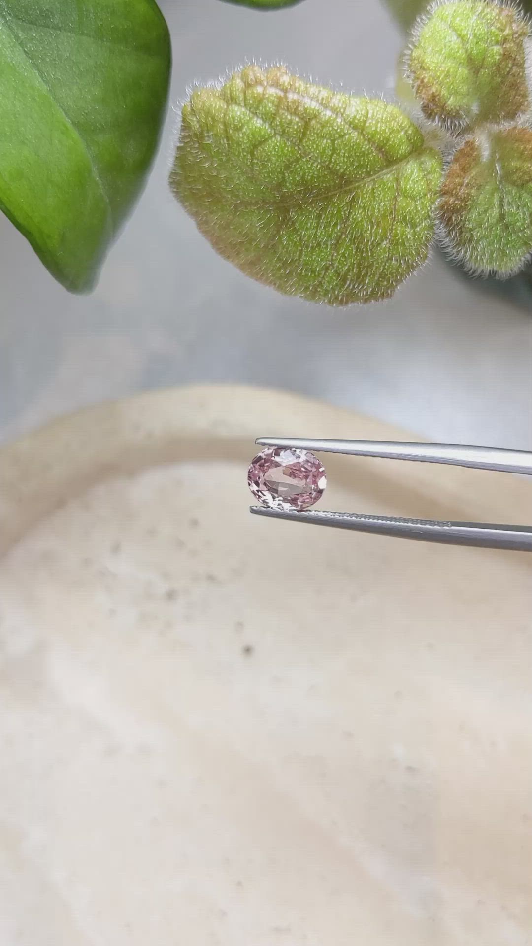 2.01 Ct. Padparadscha Sapphire from Madagascar Size Video