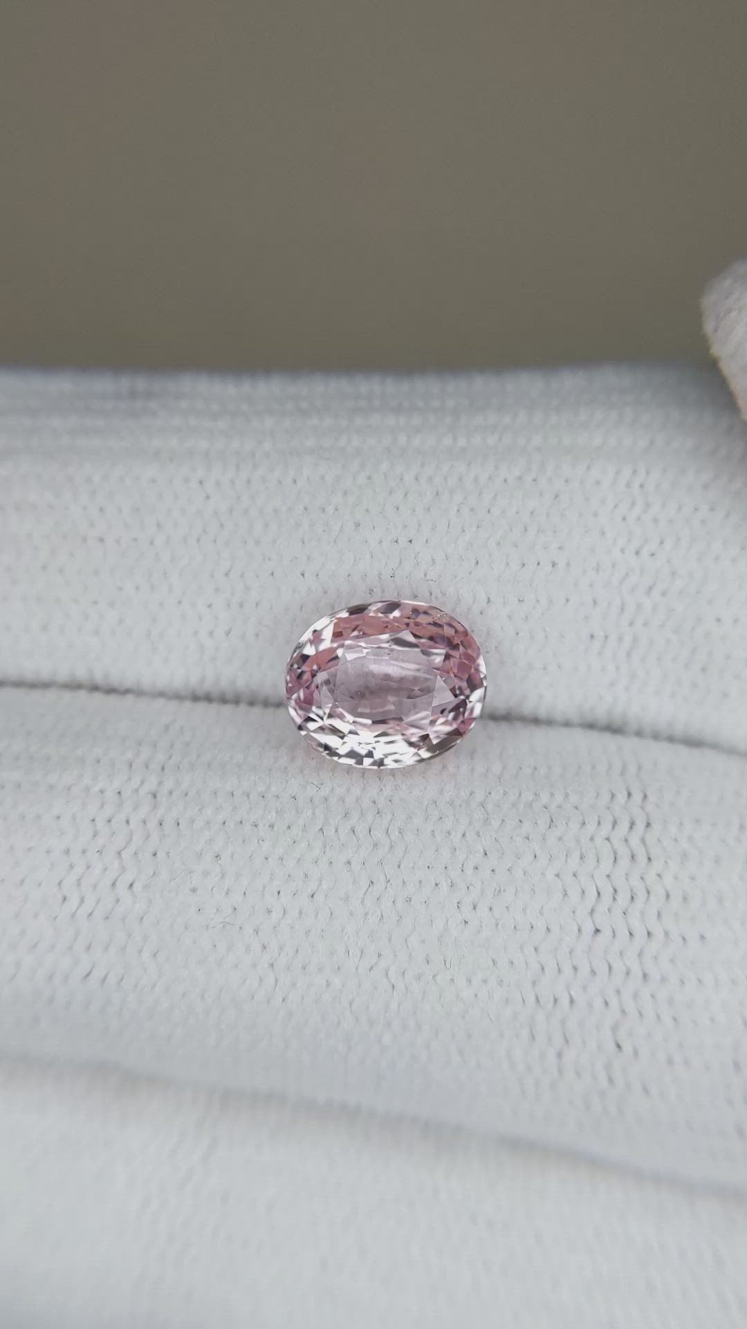 2.01 Ct. Padparadscha Sapphire from Madagascar Size Video