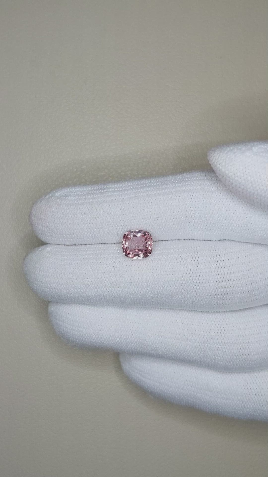 2.14 Ct. Padparadscha Sapphire from Madagascar Size Video