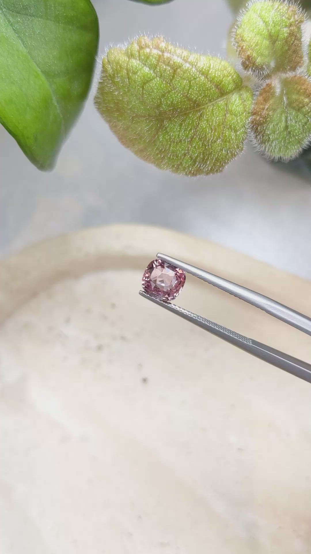 2.14 Ct. Padparadscha Sapphire from Madagascar Size Video