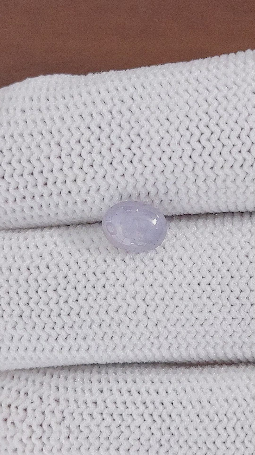 1.64 Ct. White Star Sapphire from Ceylon (Sri Lanka) Size Video