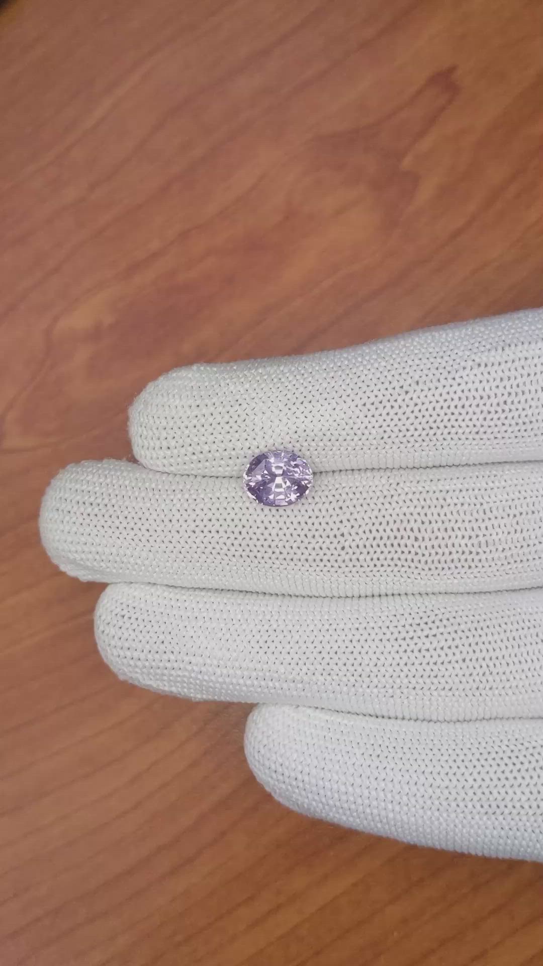3.05 Ct. Purple Sapphire from Ceylon (Sri Lanka) Size Video