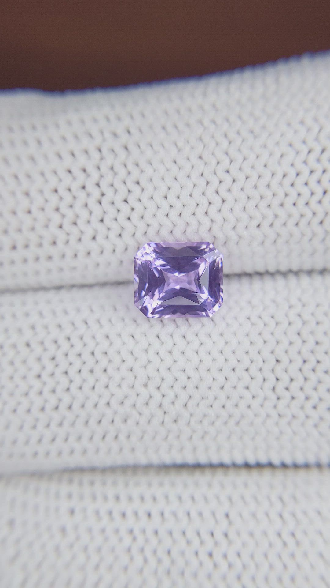 2.09 Ct. Purple Sapphire from Madagascar Size Video