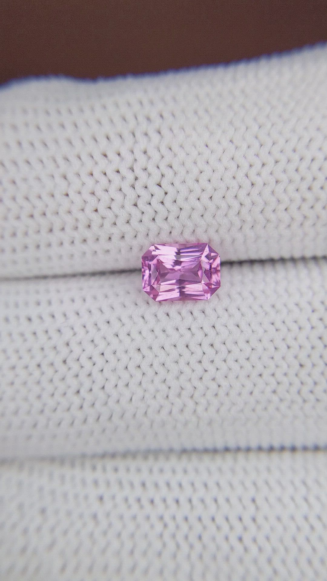 1.20 Ct. Pink Sapphire from Madagascar Size Video