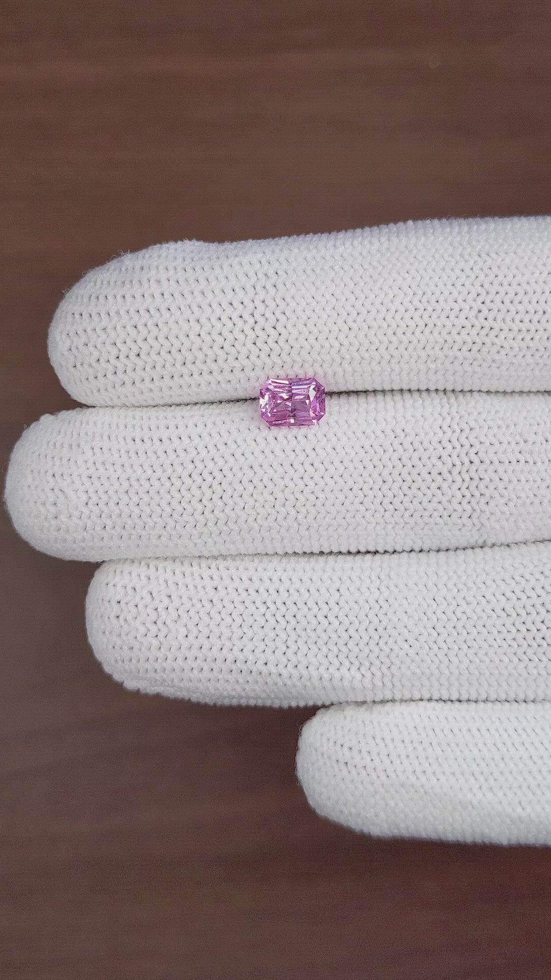 1.20 Ct. Pink Sapphire from Madagascar Size Video