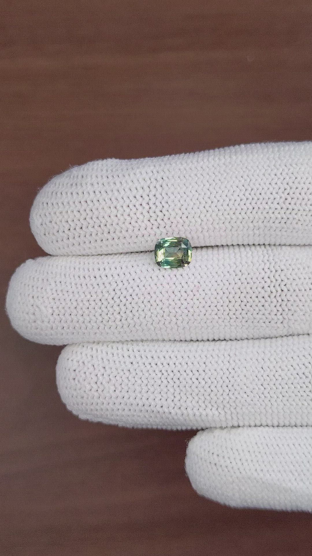 1.04 Ct. Bi Color Sapphire from Madagascar Size Video