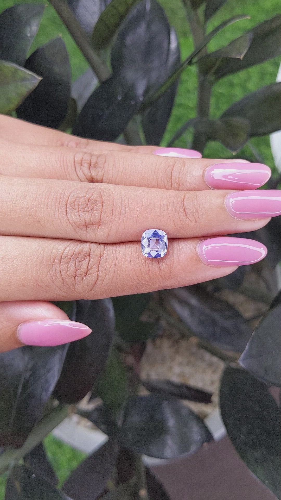 1.91 Ct. Bi Color Sapphire from Madagascar Size Video