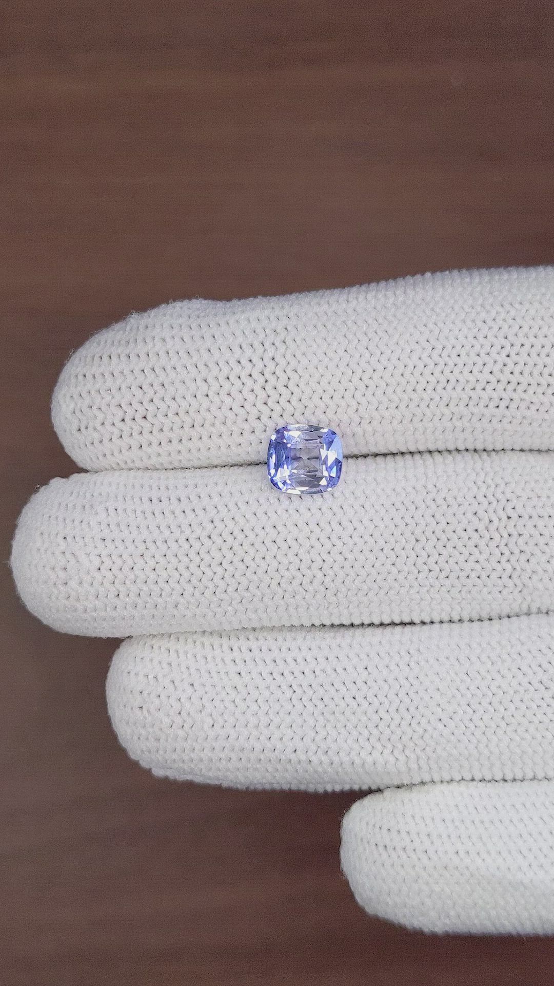 1.91 Ct. Bi Color Sapphire from Madagascar Size Video