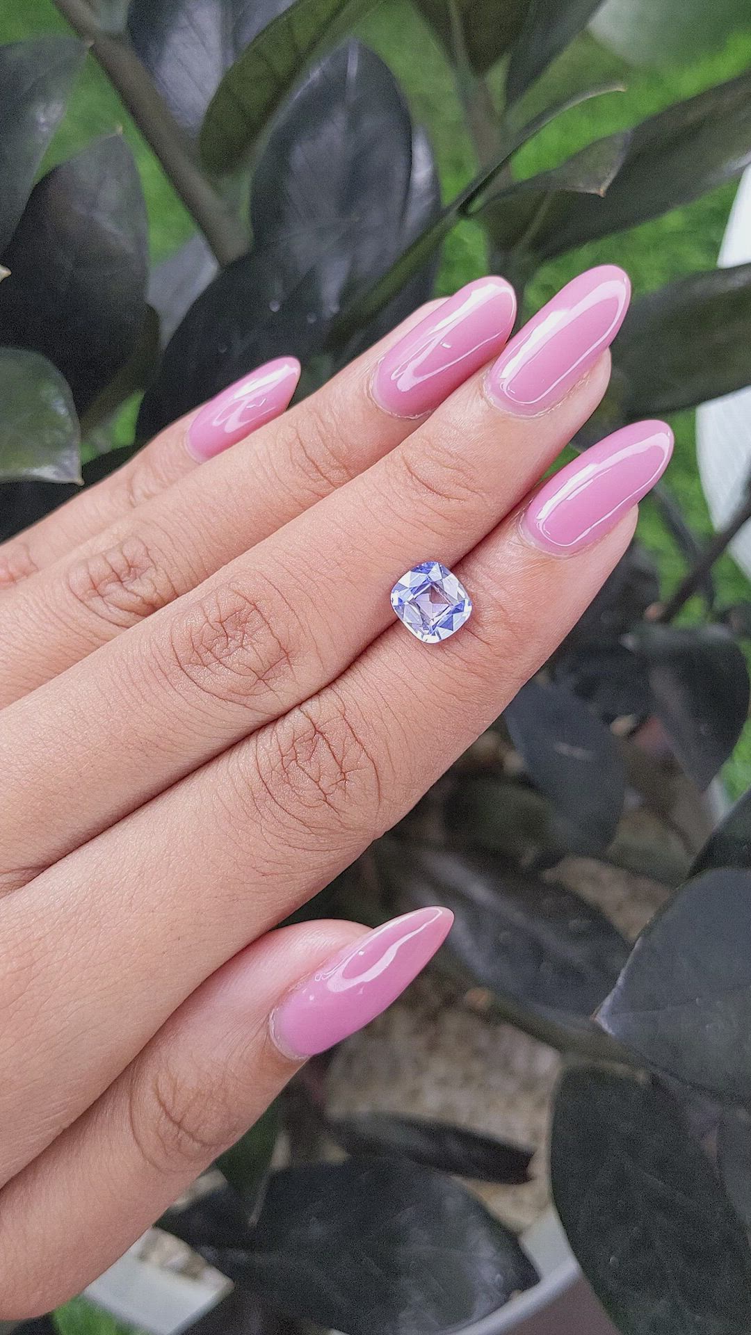 1.91 Ct. Bi Color Sapphire from Madagascar Size Video