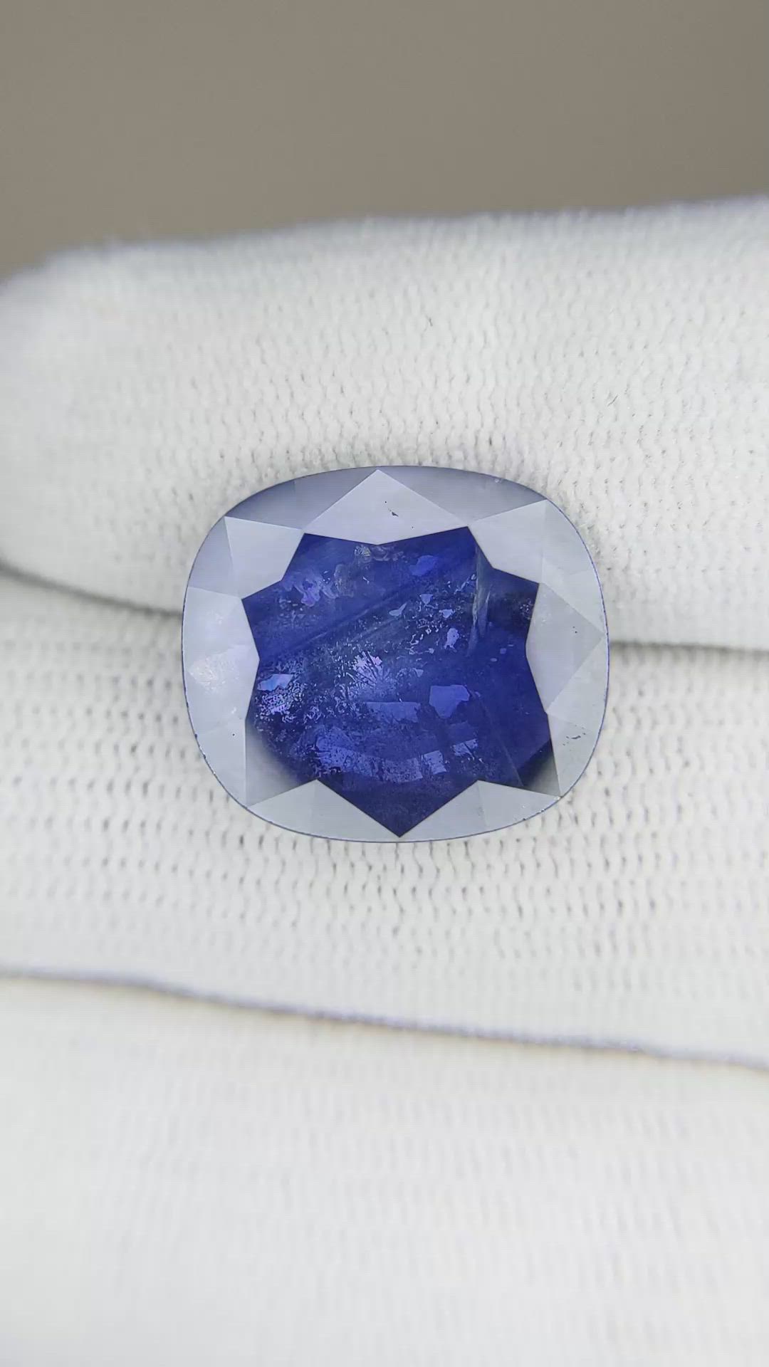 11.52 Ct. Blue Sapphire from Thailand Size Video