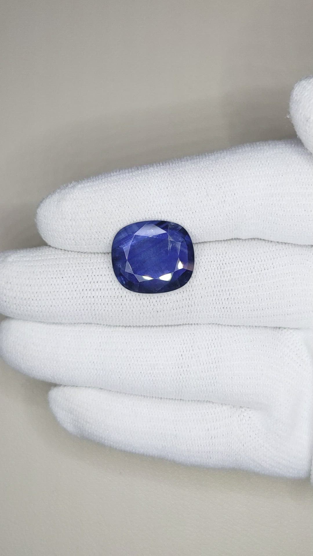11.52 Ct. Blue Sapphire from Thailand Size Video