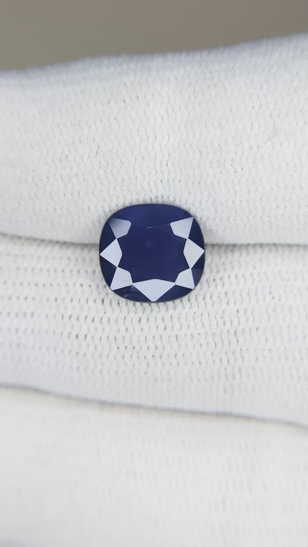 3.49 Ct. Blue Sapphire from Thailand Size Video