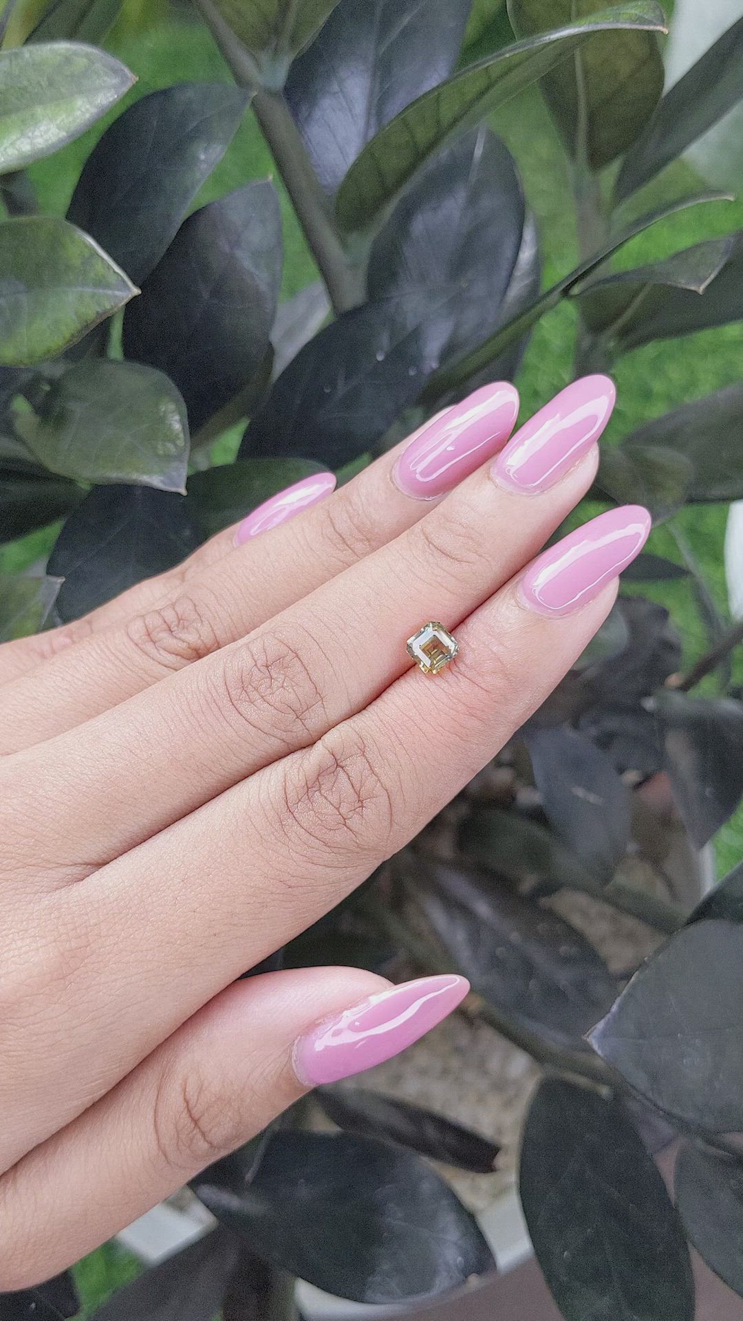 1.13 Ct. Bi Color Sapphire from Madagascar Size Video