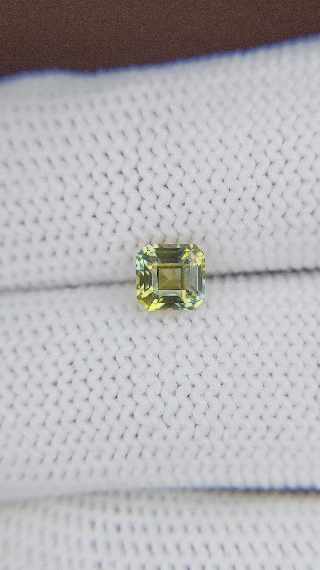 1.13 Ct. Bi Color Sapphire from Madagascar Size Video
