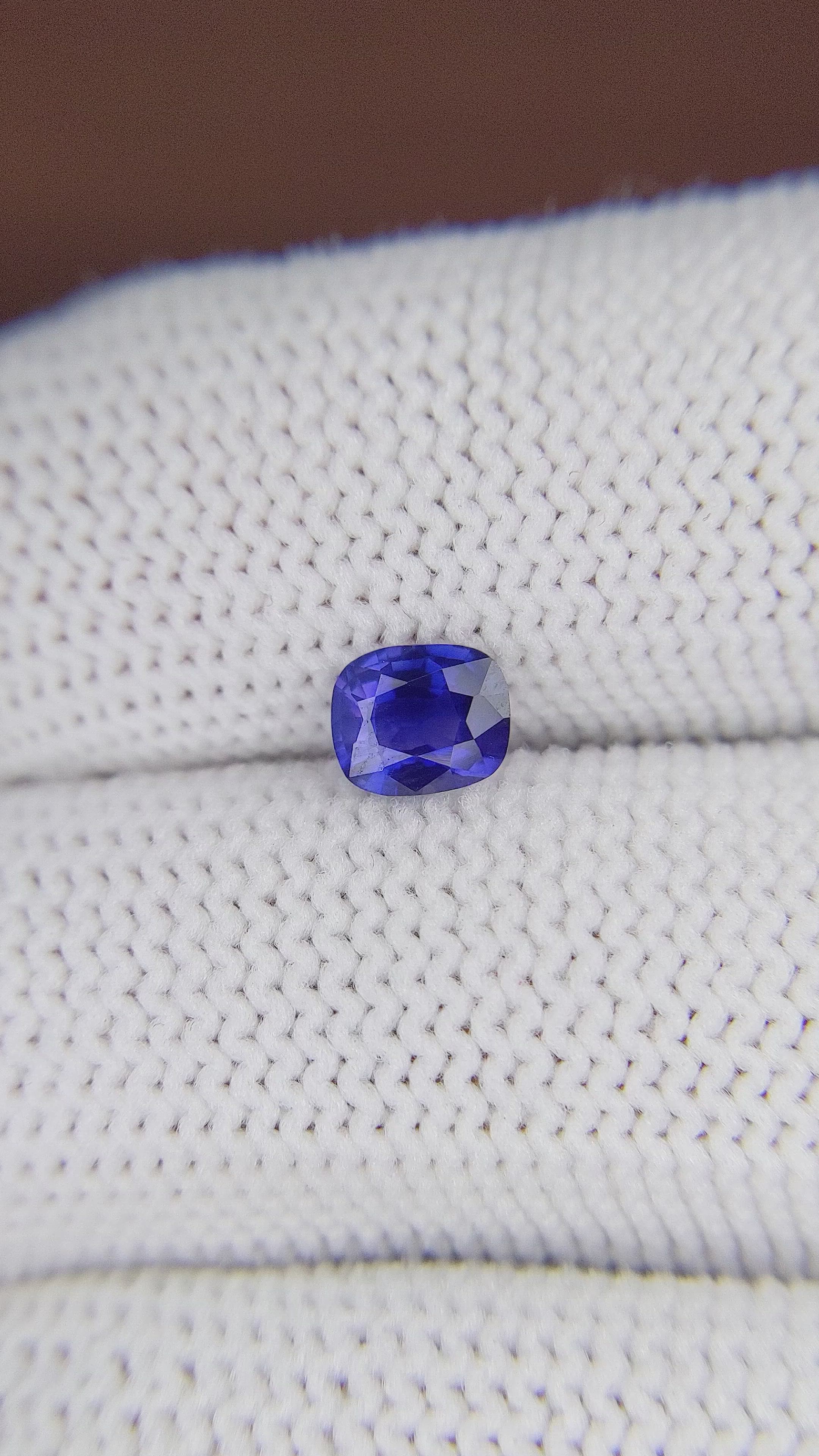 0.74 Ct. Color Change Sapphire from Tanzania Size Video