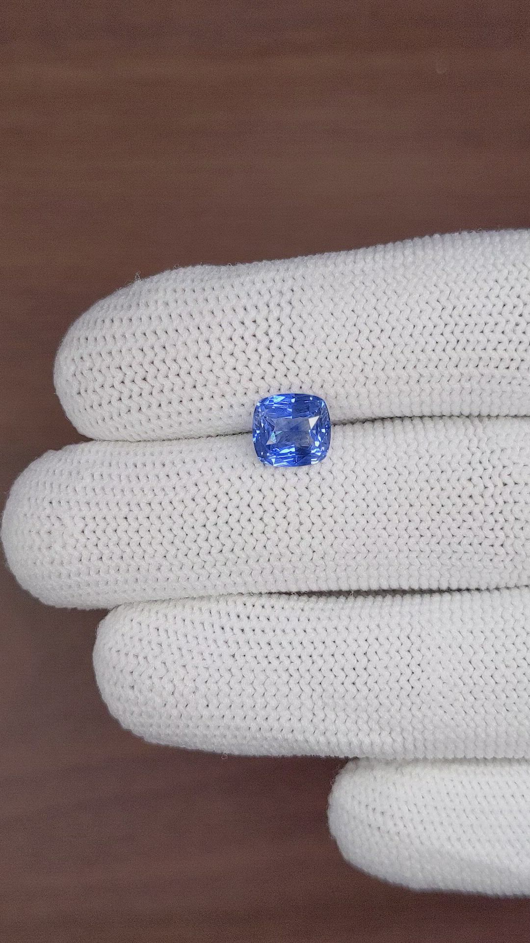 2.41 Ct. Blue Sapphire from Tanzania Size Video