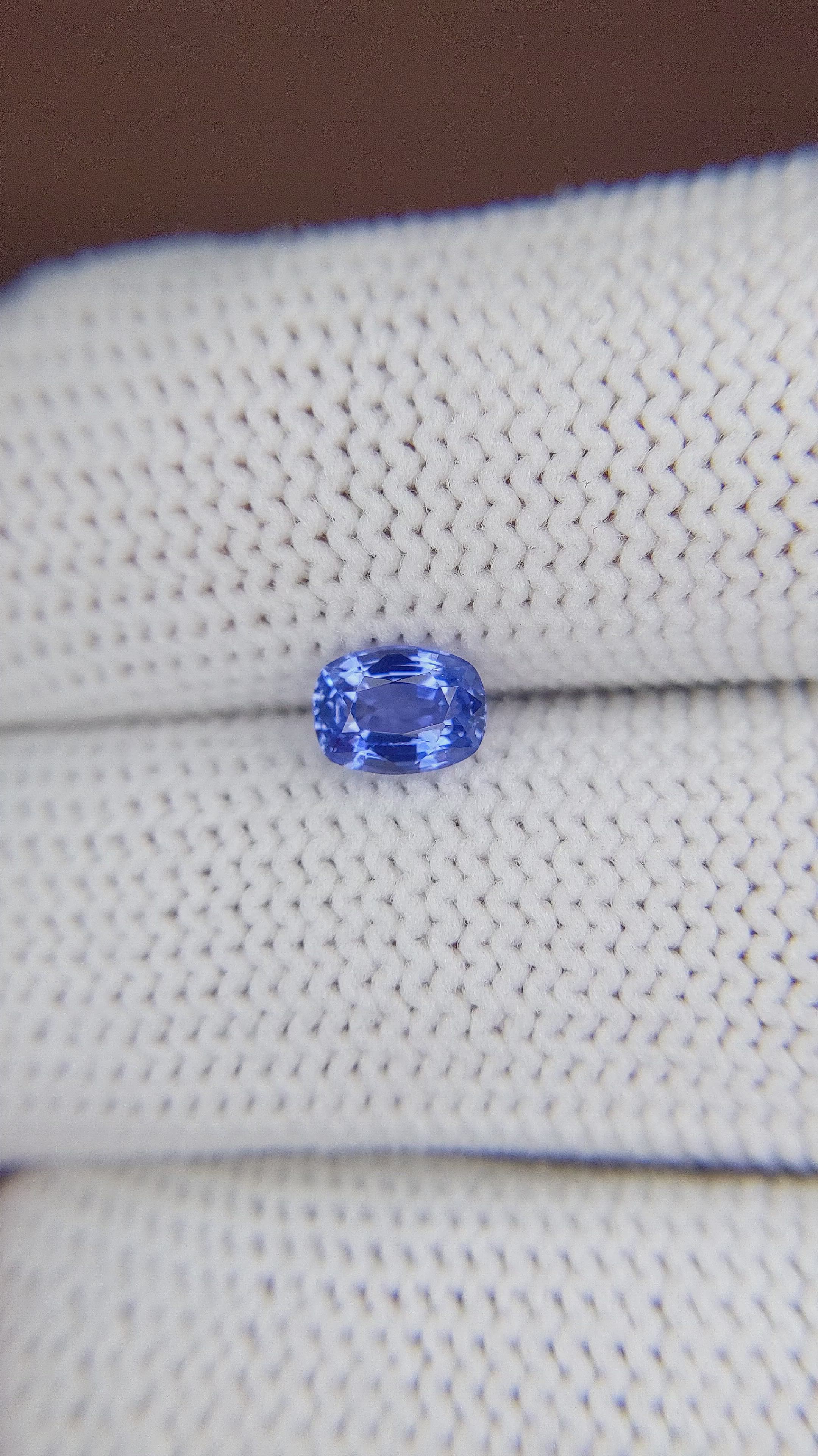 0.92 Ct. Blue Sapphire from Tanzania Size Video