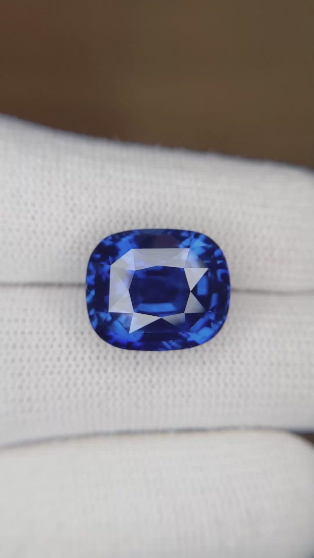 15.09 Ct. Blue Sapphire from Madagascar Size Video