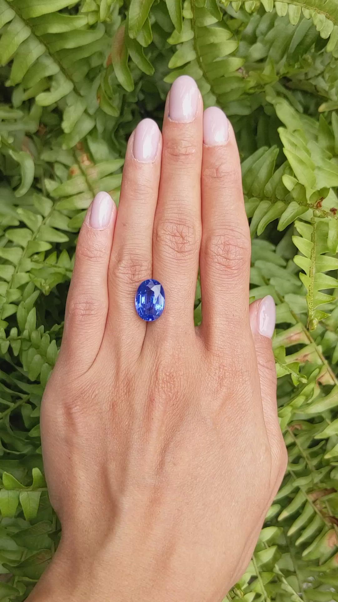 10.11 Ct. Blue Sapphire from Madagascar Size Video