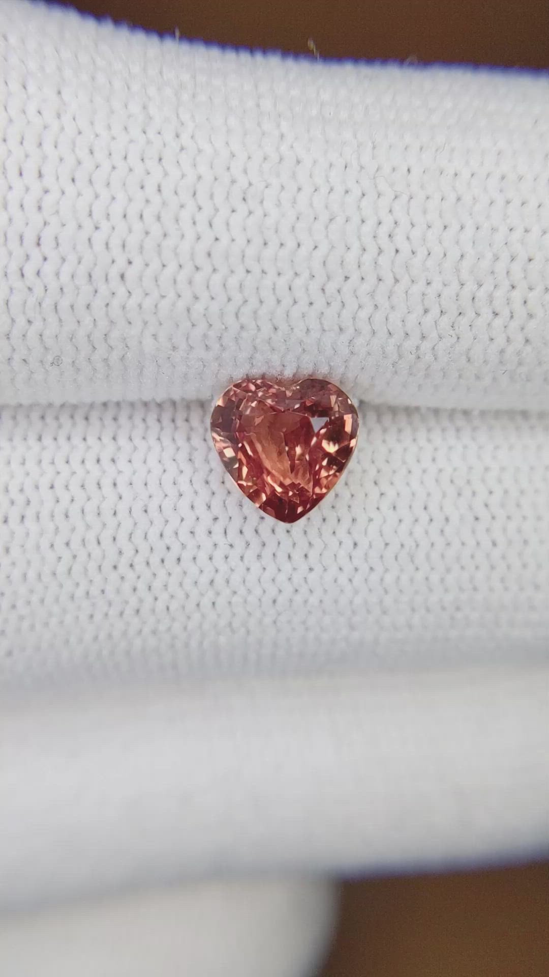 2.03 Ct. Padparadscha Sapphire from Madagascar Size Video