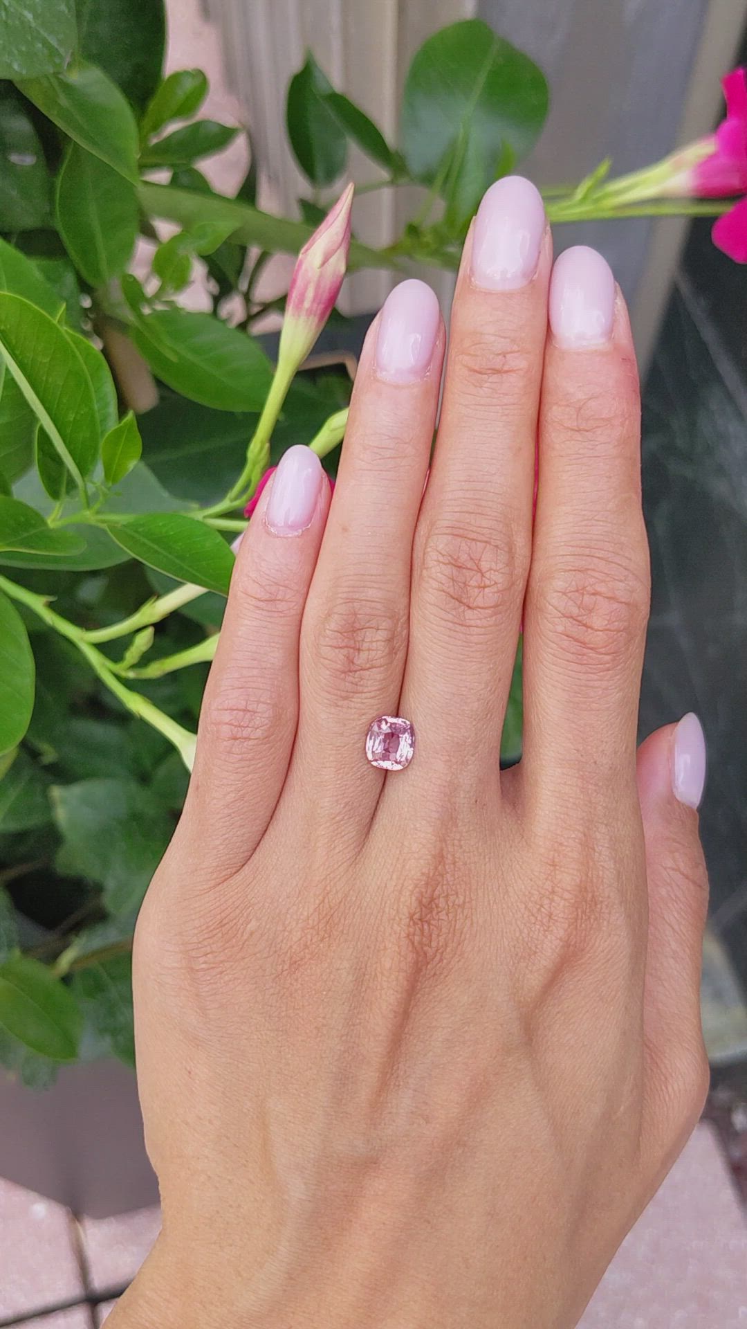 2.02 Ct. Padparadscha Sapphire from Madagascar Size Video