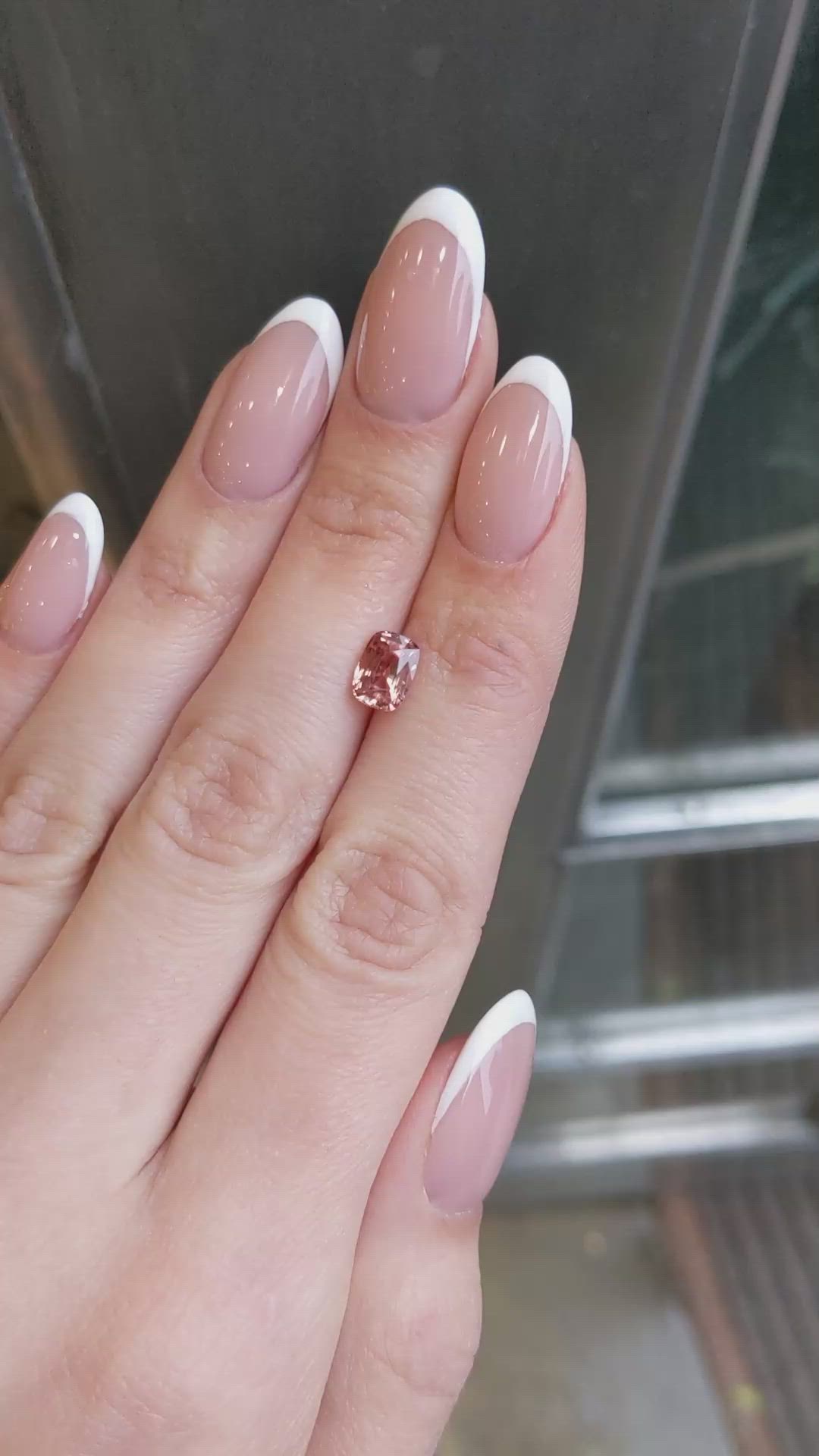 1.55 Ct. Padparadscha Sapphire from Madagascar Size Video