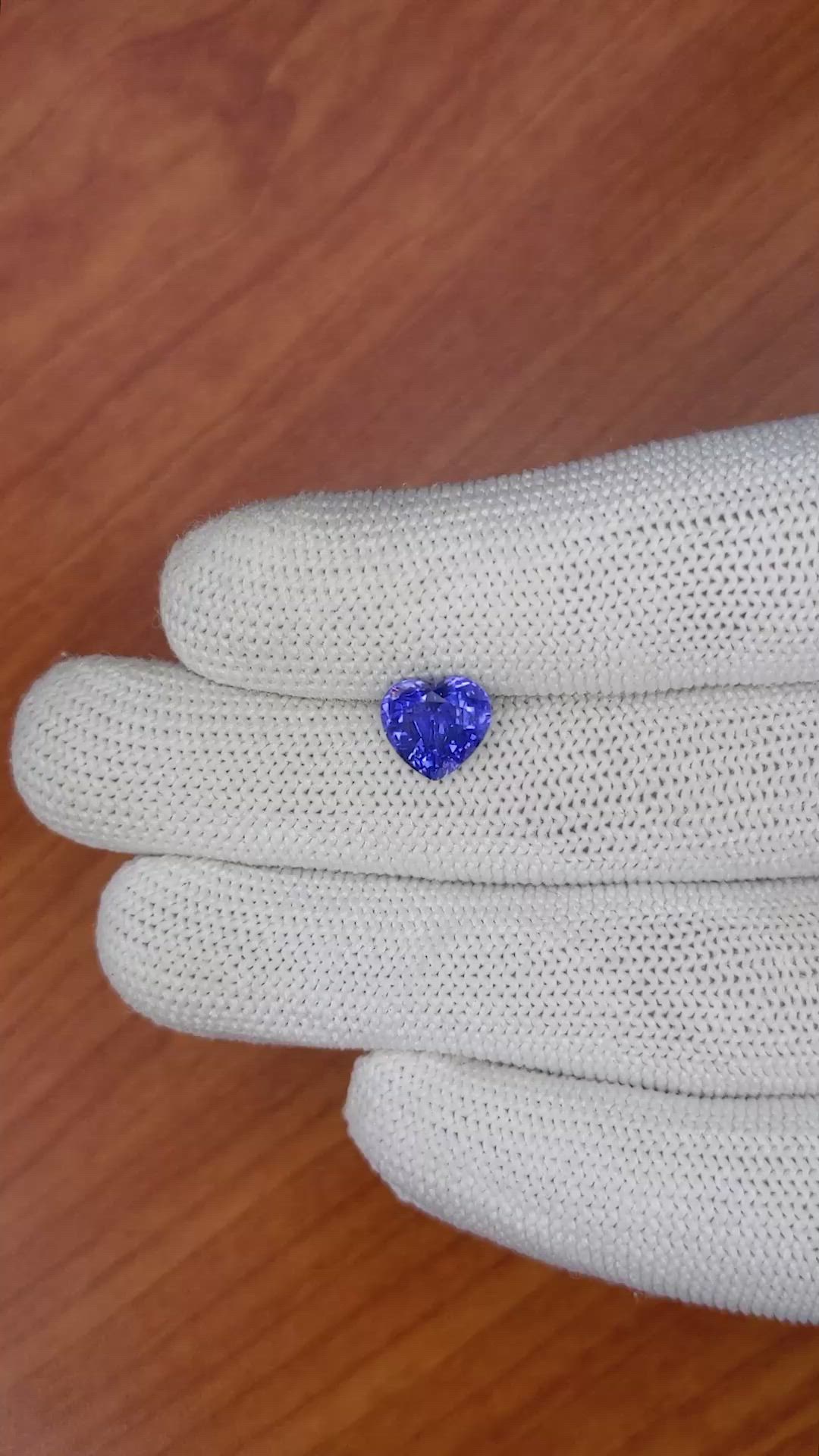 2.49 Ct. Blue Sapphire from Ceylon (Sri Lanka) Size Video