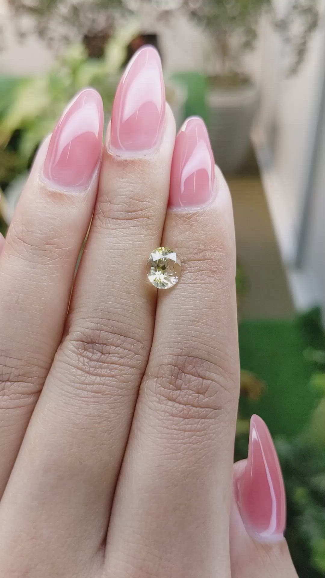 1.53 Ct. Yellow Sapphire from Ceylon (Sri Lanka) Size Video