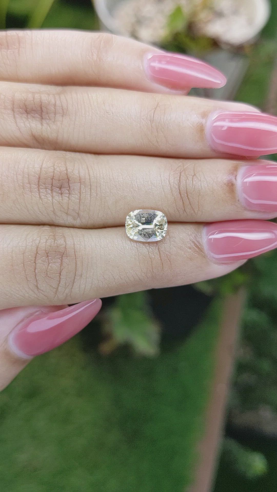 1.97 Ct. Yellow Sapphire from Ceylon (Sri Lanka) Size Video