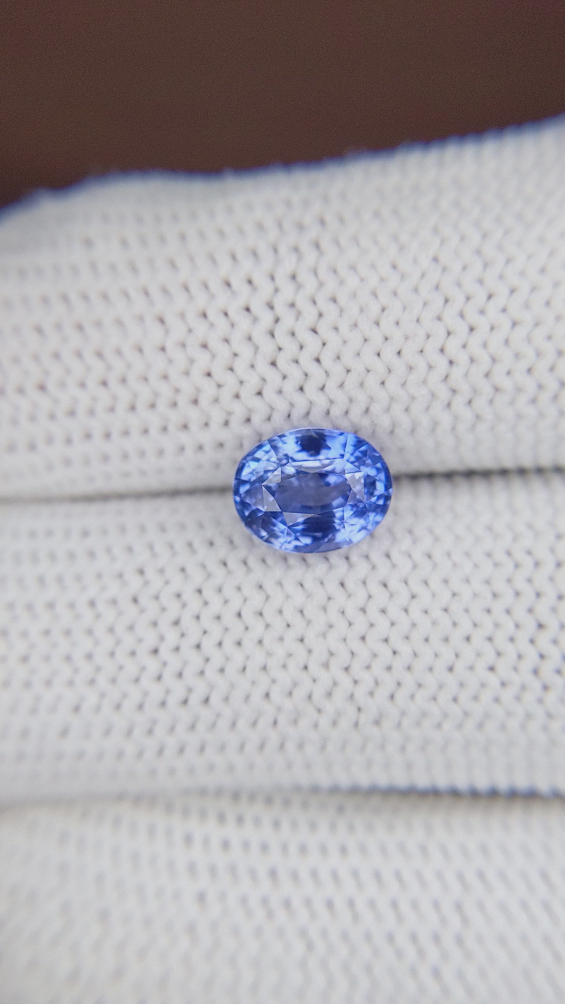 2.56 Ct. Blue Sapphire from Madagascar Size Video