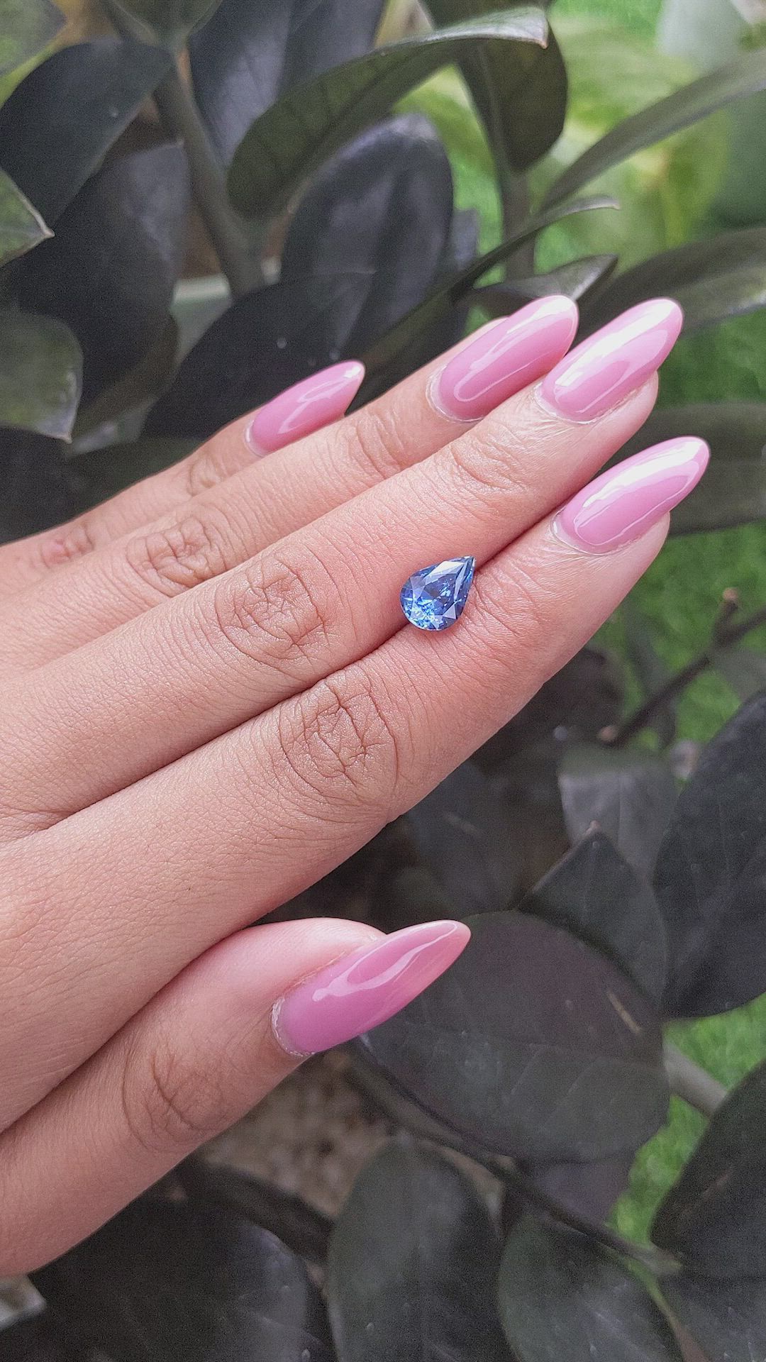 2.13 Ct. Blue Sapphire from Madagascar Size Video