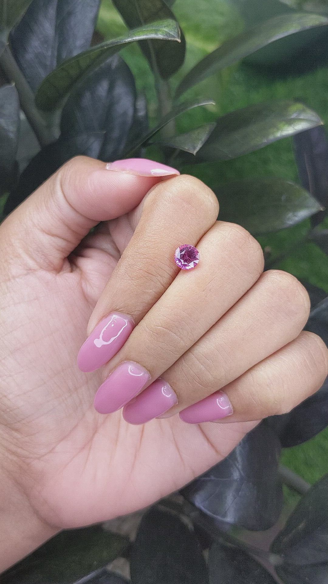 1.16 Ct. Pink Sapphire from Madagascar Size Video