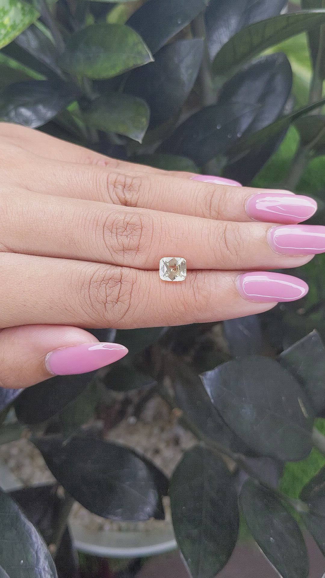 1.55 Ct. Yellow Sapphire from Madagascar Size Video