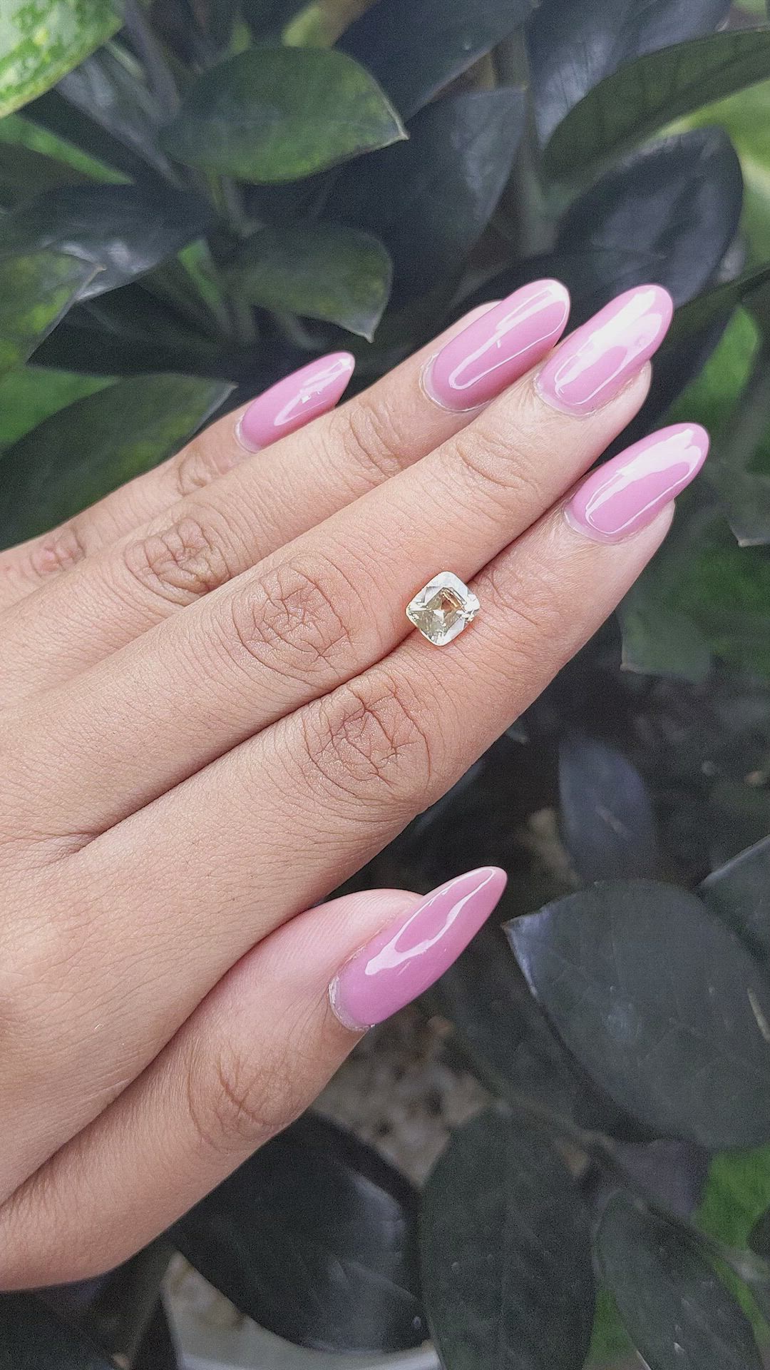 1.55 Ct. Yellow Sapphire from Madagascar Size Video