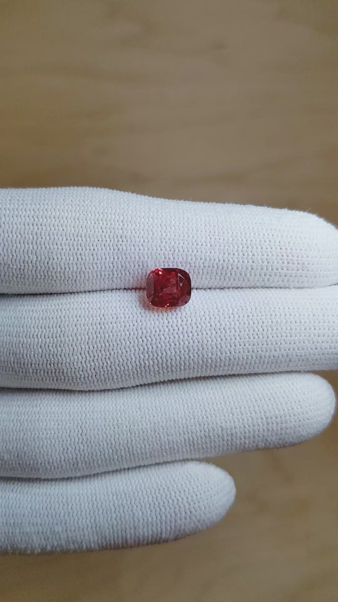 3.01 Ct. Padparadscha Sapphire from Madagascar Size Video